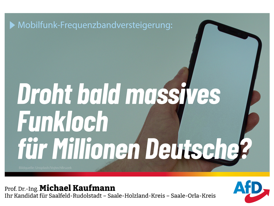 Mobilfunk-Frequenzbandversteigerung: Droht Millionen Deutschen bald massives Funkloch?
