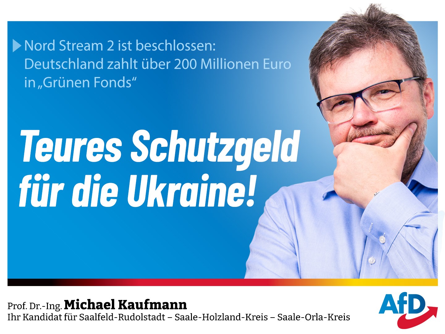 Nord Stream 2 und "Grüne Fonds": Teures Schutzgeld für die Ukraine
