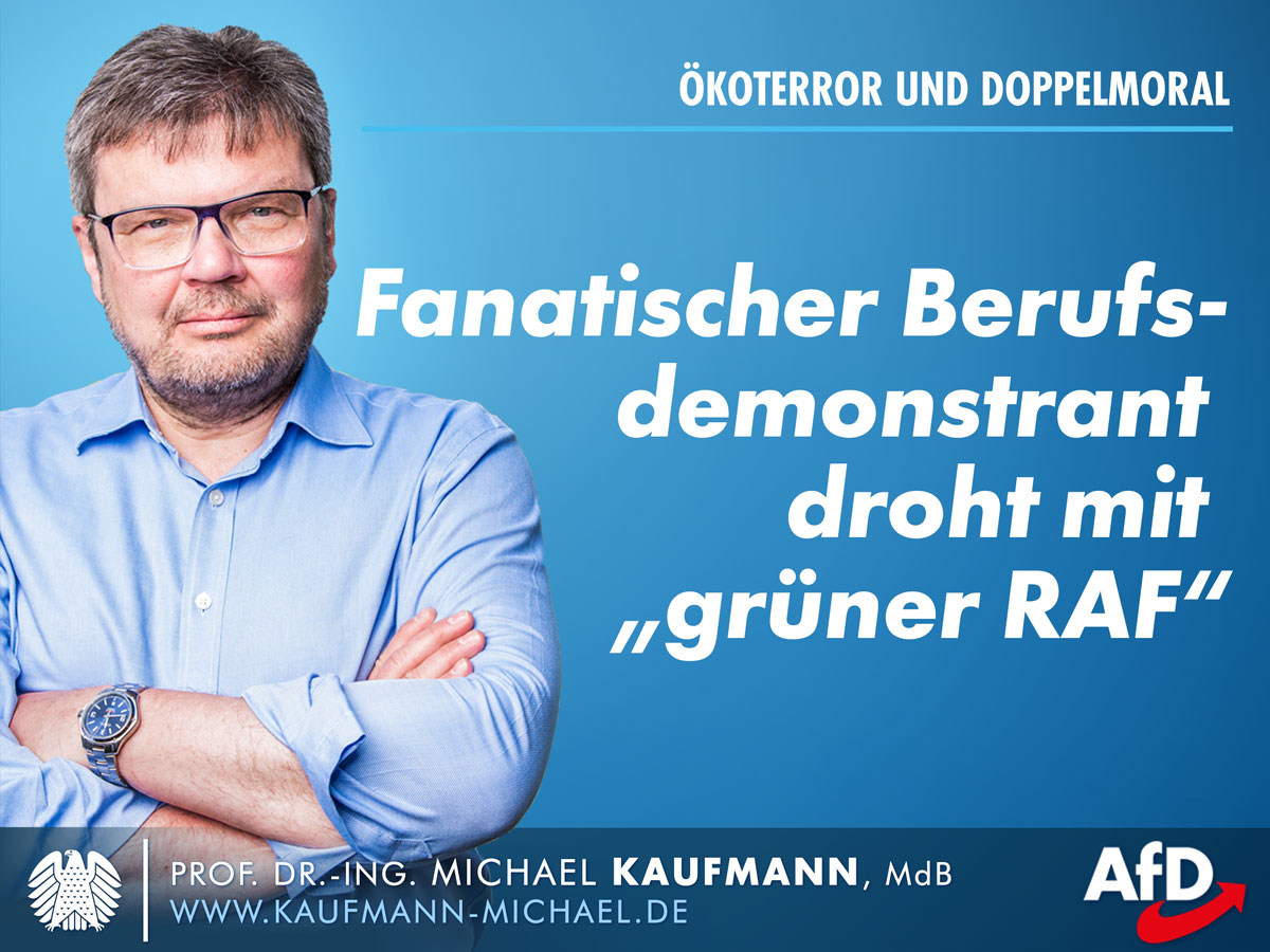 Ökoterror und Grüne Doppelmoral beim Klimaschutz