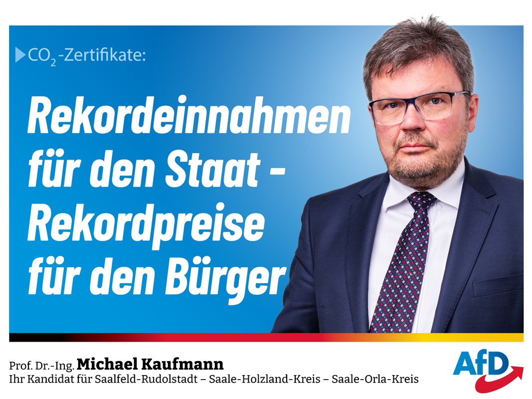 CO2-Zertifikate: Rekordeinnahmen für den Staat - Rekordpreise für den Bürger