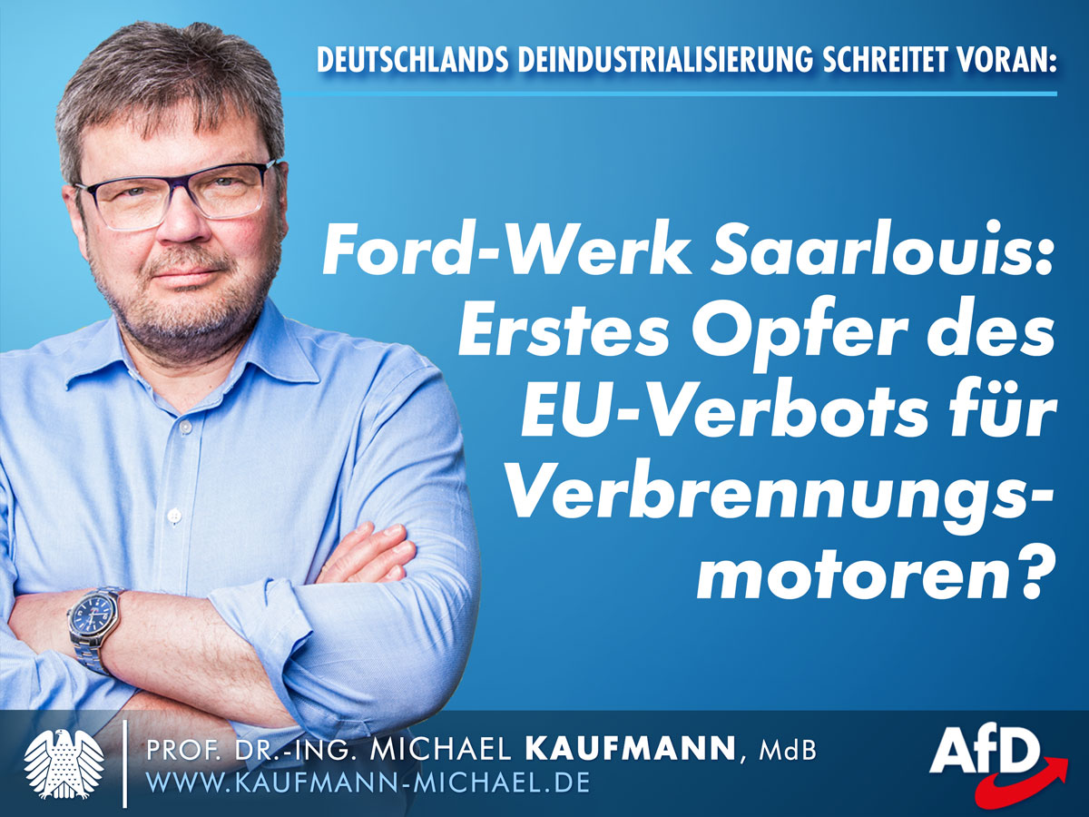 Ford-Werk Saarlouis: Erstes Opfer des EU-Verbots für Verbrennungsmotoren