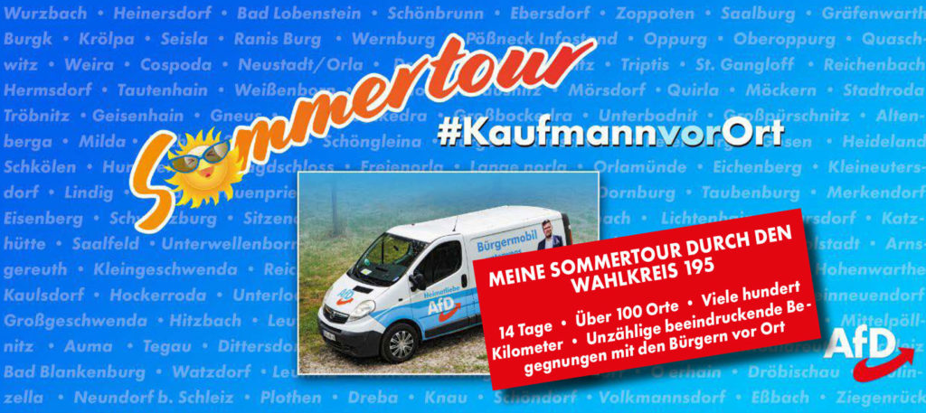 Kaufmann vor Ort - Sommertour 2022