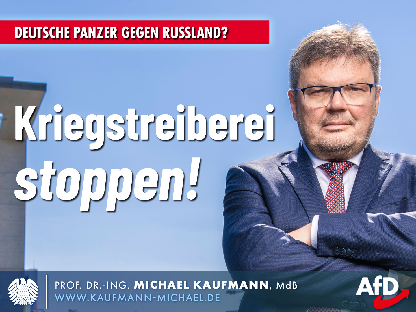 Deutsche Panzer gegen Russland? Kriegstreiberei stoppen!