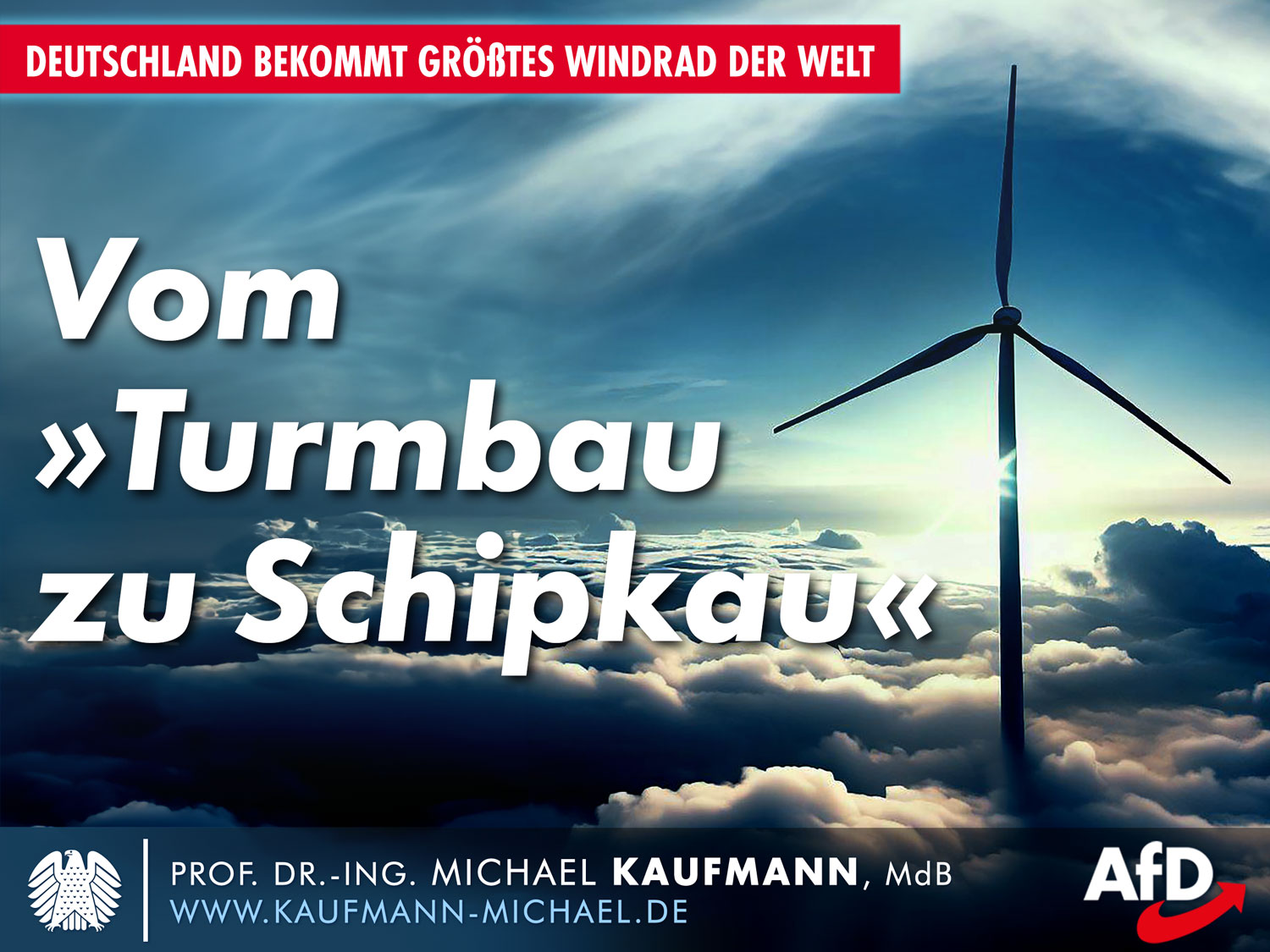 Schipkau: Deutschland bekommt höchste Windräder der Welt