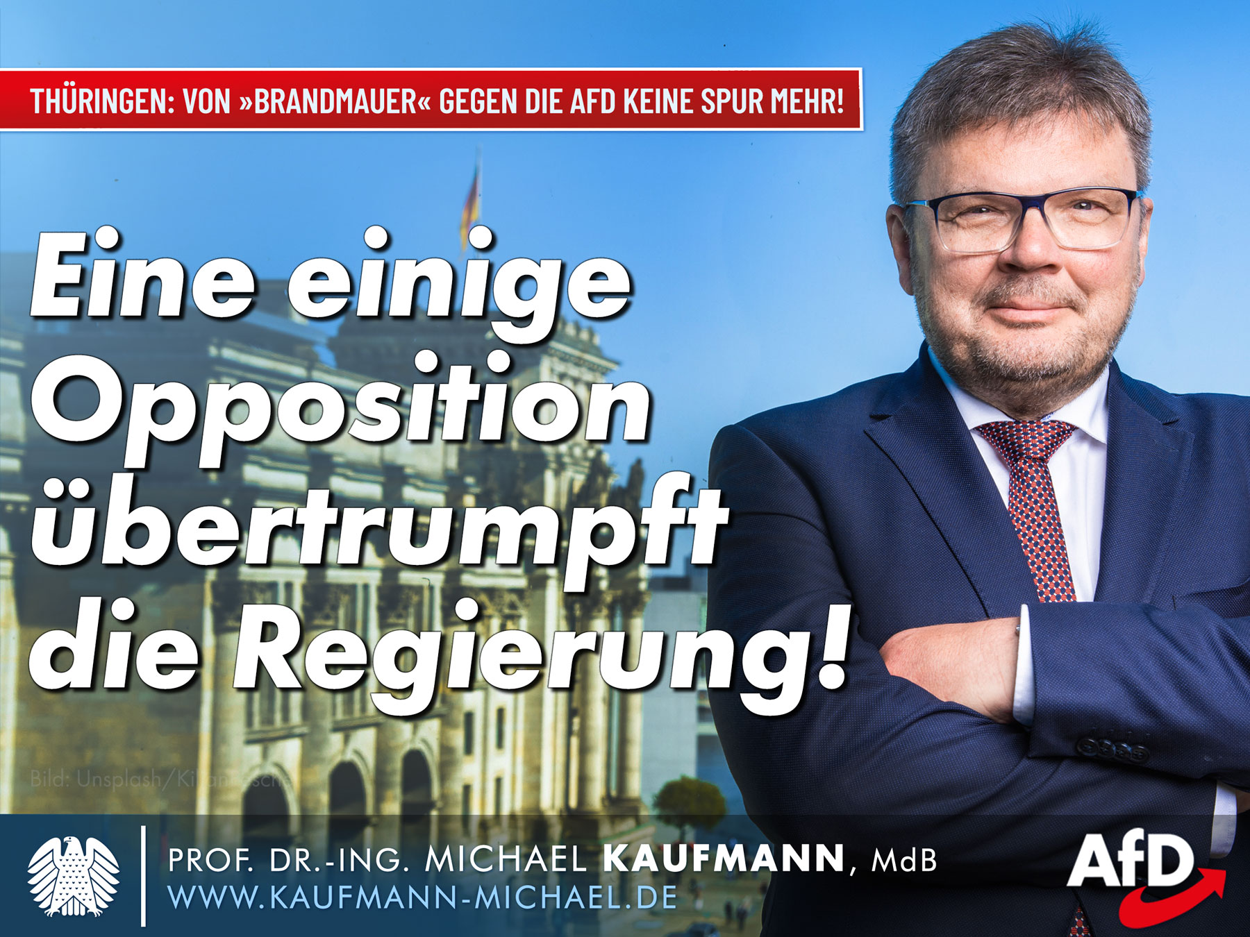 Von Brandmauer gegen die AfD keine Spur mehr: Eine einige Opposition übertrumpft die Regierung.