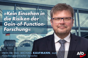 Kein Einsehen in die Risiken der Gain-of-Function-Forschung