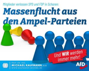 Massenflucht aus den Ampelparteien