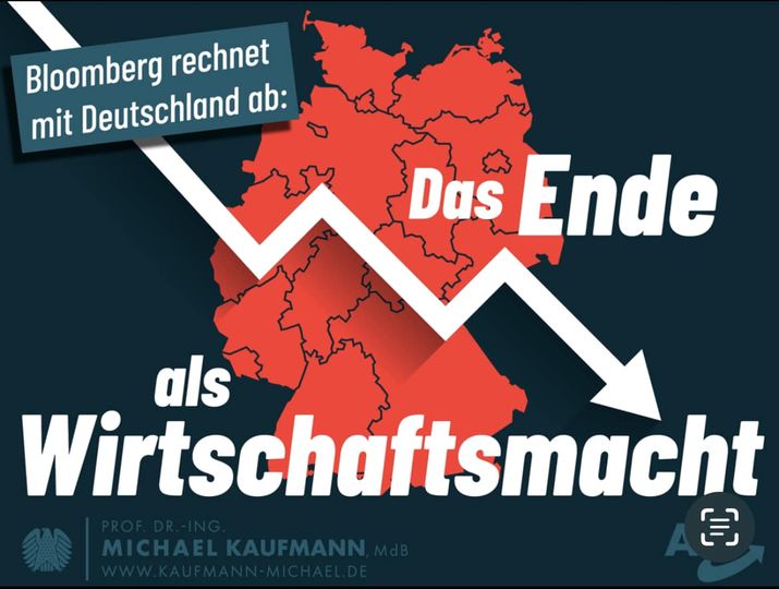 Bloomberg rechnet mit Deutschland ab: Das Ende der Wirtschaftsmacht